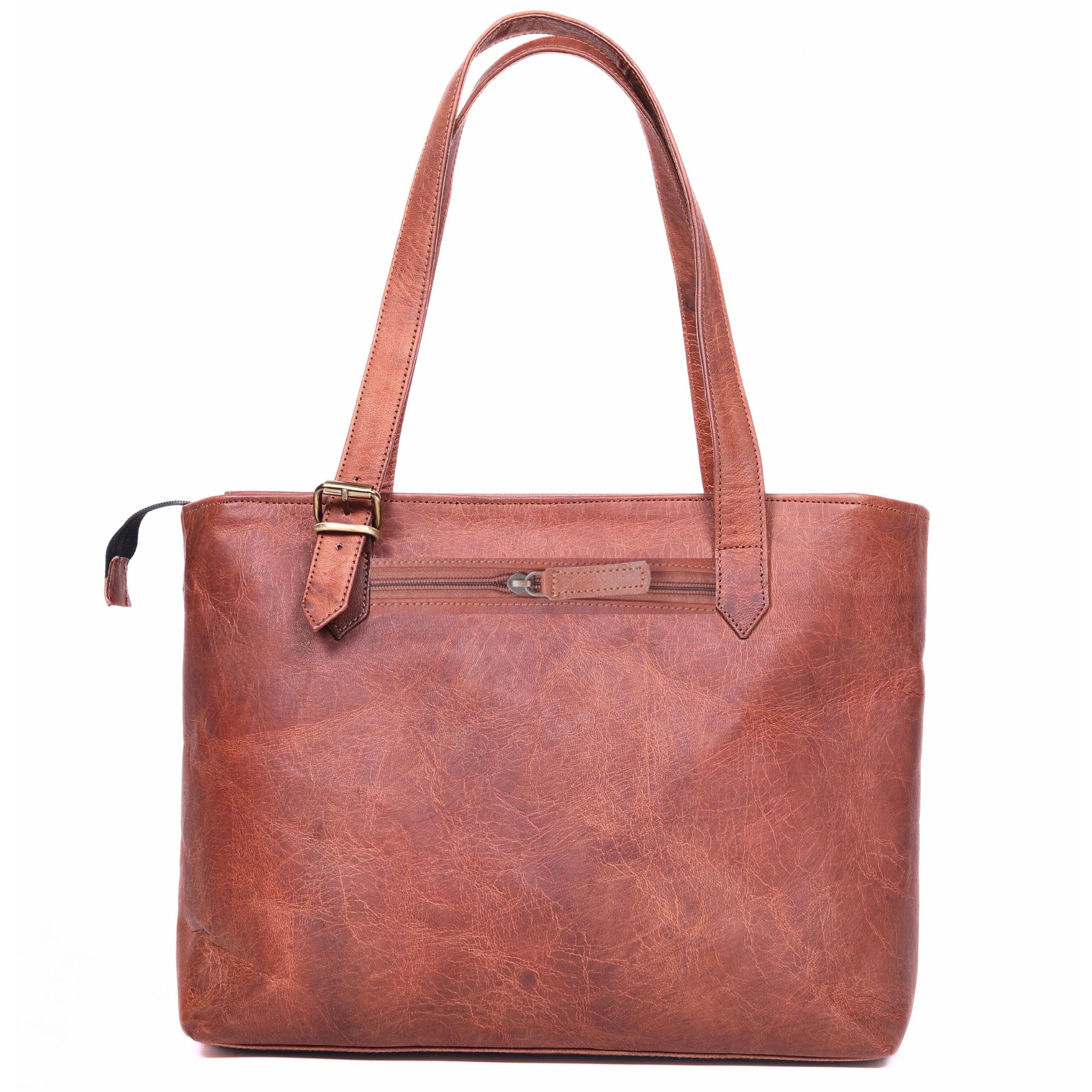 DEKVIO Leather Tote Bag for Women Large Capacity Shoulder Handbag Genuine Leather Everyday Purse for Work Travel Shopping